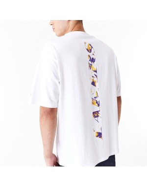 T-SHIRT MANICA CORTA OVERSIZE NEW ERA  LA LAKERS NBA