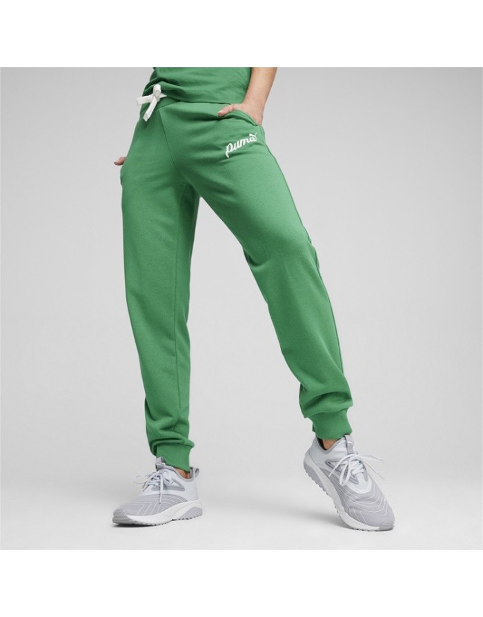 PANTALONE PUMA ESS+ SCRIPT DONNA