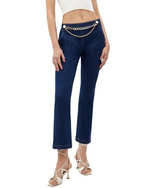 JEANS CROPPED LIU JO STRETCH