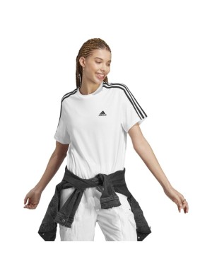 T-SHIRT MANICA CORTA ADIDAS ESSENTIALS 3-STRIPES CROP