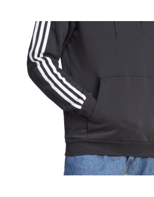 FELPA FULL ZIP CON CAPPUCCIO ADIDAS 3-STRIPES