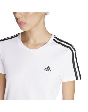 T-SHIRT MANICA CORTA ADIDAS ESSENTIALS 3-STRIPE DONNA