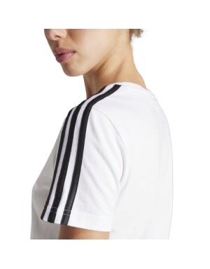 T-SHIRT MANICA CORTA ADIDAS ESSENTIALS 3-STRIPE DONNA