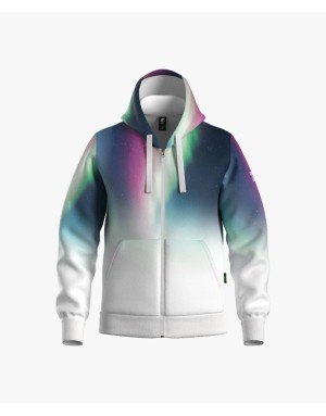 FELPA FULL ZIP CON CAPPUCCIO ENERGIAPURA KALMAR AURORA