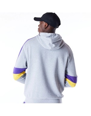 FELPA CON CAPPUCCIO NEW ERA LA LAKERS