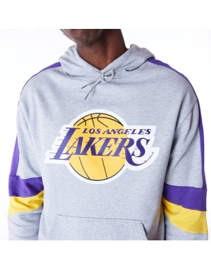 FELPA CON CAPPUCCIO NEW ERA LA LAKERS