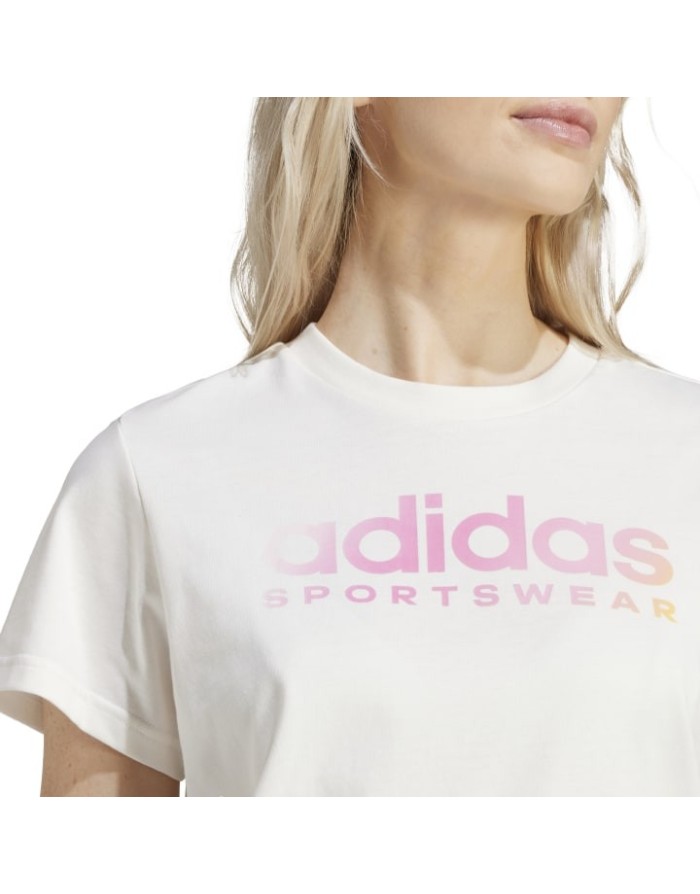 T-SHIRT MANICA CORTA ADIDAS LINEAR DONNA