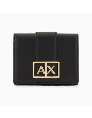 PORTAFOGLIO ARMANI EXCHANGE CON LOGO MONOGRAM DORATO