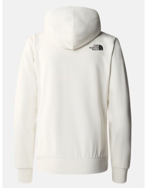 FELPA FULL ZIP CON CAPPUCCIO THR NORTH FACE BLANCA