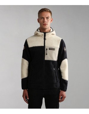 PILE FULL ZIP CON CAPPUCCIO NAPAPIJRI YUPIK 3